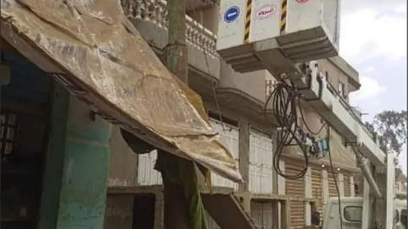 إزالة74حالة تعدي على8آلاف متر مباني و60فدانا بالشرقية