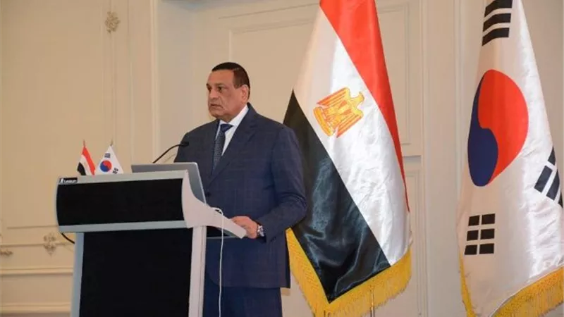 وزيرالتنمية المحلية: العلاقات المصرية الكورية تتسم بالقوة والتميز