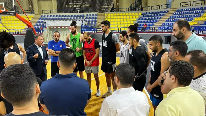 الخطيب للاعبي السلة: ثقتي بكم كبيرة.. وننتظر نتائج تليق بالأهلي