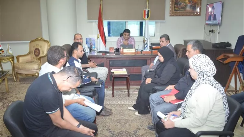 تحسين منظومة الصرف بمنطقة بياض العرب الصناعية ببنى سويف