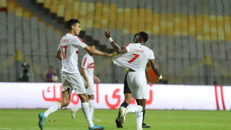 هدف إبراهيما نداي في مباراة الزمالك وأسوان - شاهد