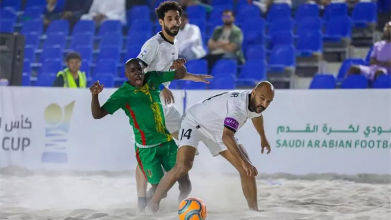 منتخب الشاطئية يهزم موريتانيا ويصعد للدور قبل النهائى بكأس العرب