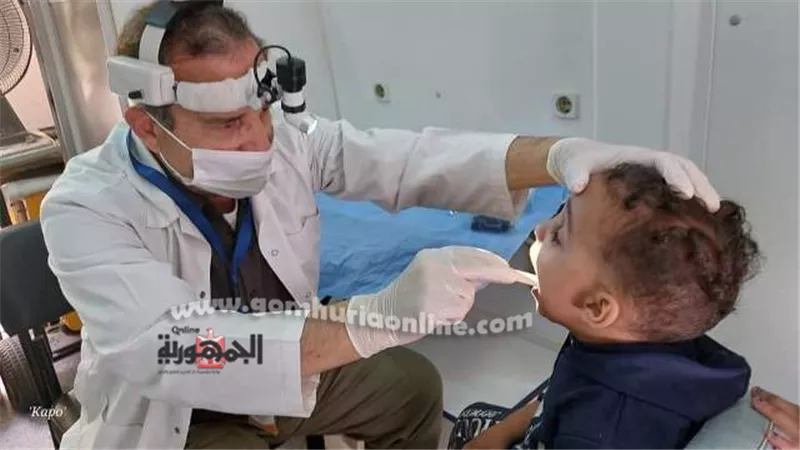 علاج ١٧٧٨ مواطنا بالمجان في قافلة طبية بدمياط