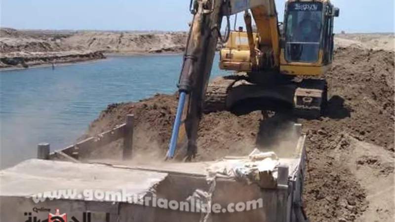 إزالة ٢١٦ حالة تعدى على أملاك الدولة بدمياط