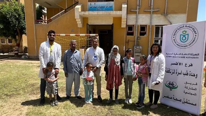 الرعاية الصحية بالاقصر تشرف على الإمتحانات