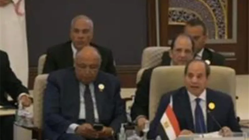 الحفاظ على الدولة الوطنية ودعم العمل العربي .. الرئيس السيسى في كلمة مصر بالقمة العربية ال ٣٢