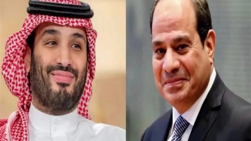 الرئيس السيسي وولي العهد السعودي في جدة: تعزيز العمل العربي المشترك ودفع العلاقات المتميزة بين البلدين