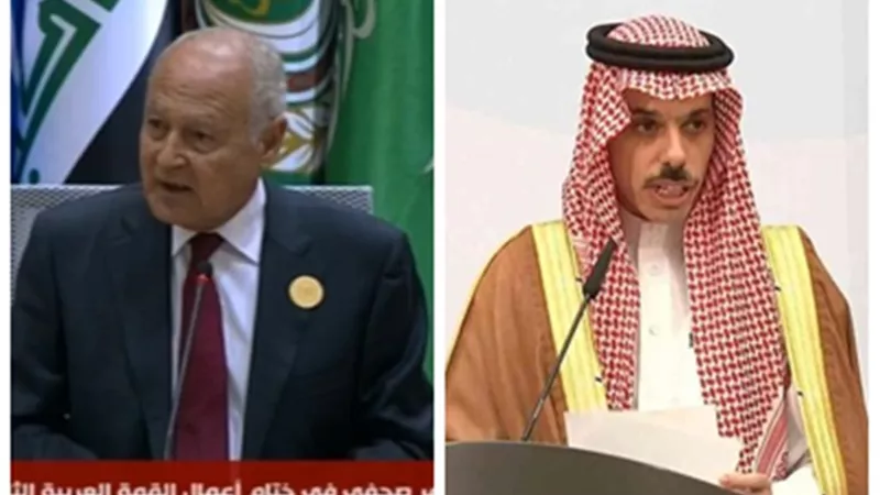 تفاصيل المؤتمر الصحفي لوزير الخارجية السعودي وأبو الغيط