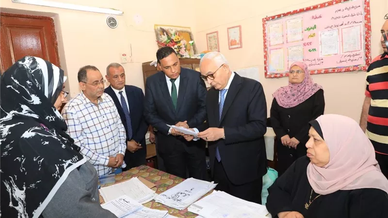 حجازي يتابع الامتحانات بالدقهلية ويؤكد عدم التهاون مع الغش