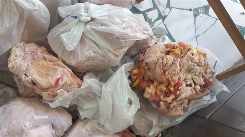 ضبط نحو 4 اطنان لحوم فاسدة ومذبوحة خارج المجازر بالجيزة