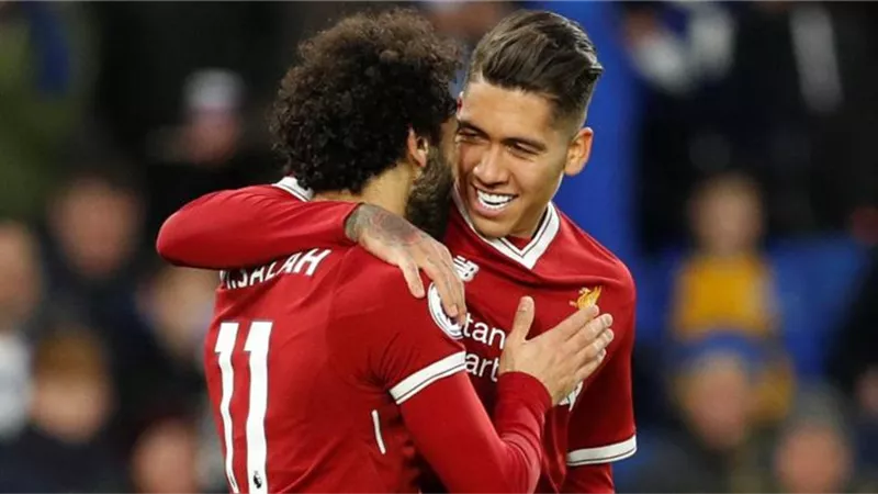 رقم تاريخي لمحمد صلاح وفيرمينو بقميص ليفربول