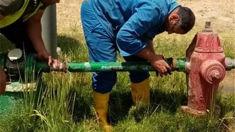 تسهيل تقديم خدمات مياه الشرب والصرف الصحي ببنى سويف