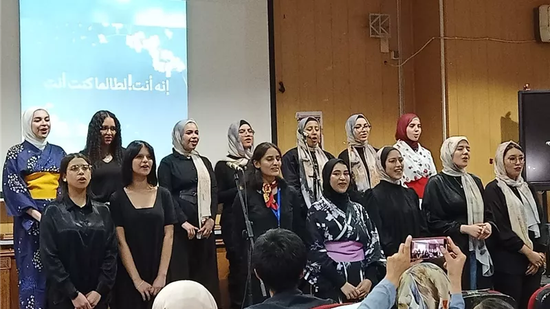 عميد ألسن عين شمس تفتتح فعاليات اليوم الثقافي الياباني