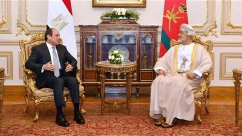 تفاصيل لقاء سلطان عُمان بالرئيس السيسى وزيارته العاصمة الإدارية