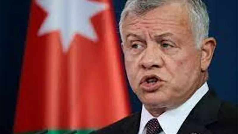 العاهل الأردنى: سنضرب بيد من حديد كل من يهدد أمننا الوطنى