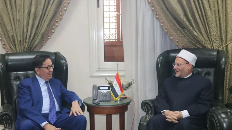 دعوة لمفتي الجمهورية لافتتاح مسجد 