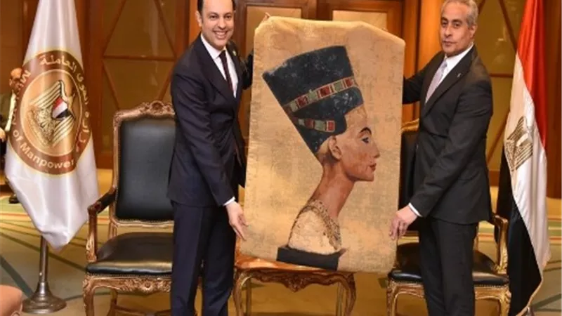 وزير القوى العاملة يبحث مع نظيره المغربي التعاون في عدة مجالات