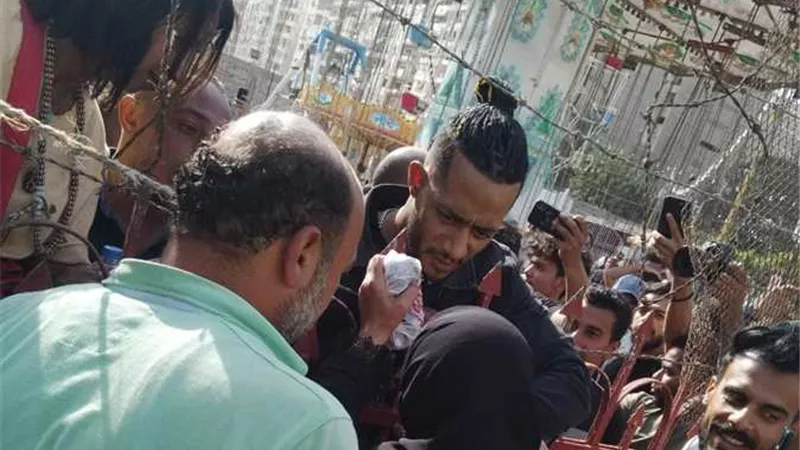 أول تعليق من محمد رمضان على ظهوره بالمنصورة..فيديو