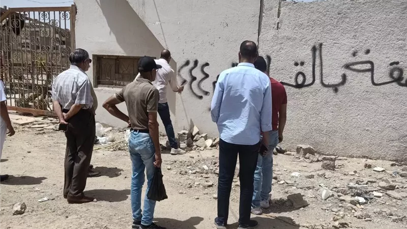 جهاز مدينة ١٥مايو : استرداد قطعة أرض لمخالفة الترخيص