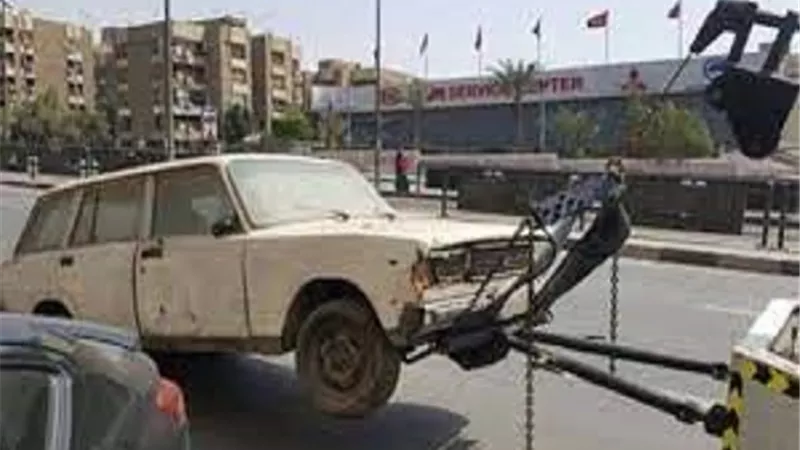 رفع 48 سيارة ودراجة نارية بالقاهرة والجيزة