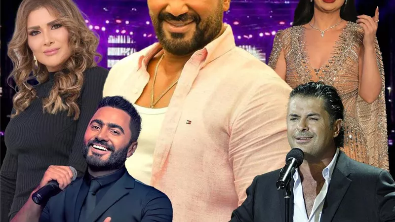 أحمد سعد يحيي حفل زفاف ولي عهد الأردن بمشاركة تامر حسني وعلامة