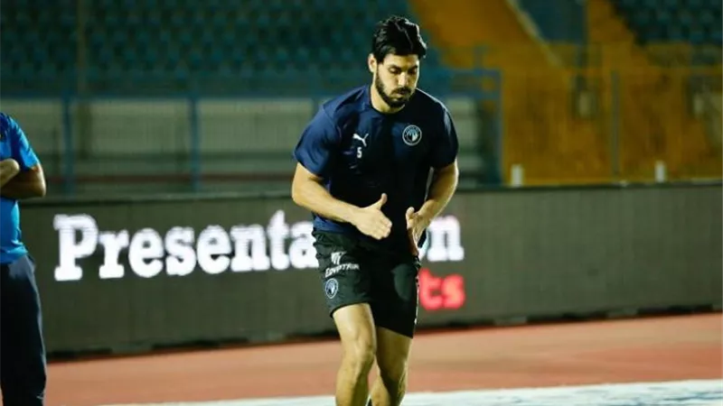 بيراميدز يعلن غياب علي جبر أمام حرس الحدود فى الدوري