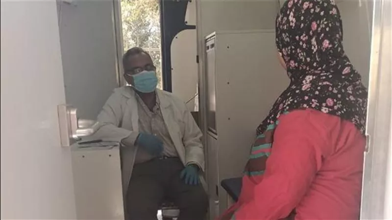 ضمن مبادرة حياة كريمة الكشف على ١٠٠٥ مواطن بابوصوير الاسماعيلية