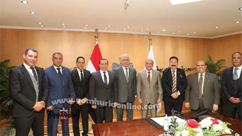 وزير العدل يلتقي مجلس نقابة محامين شمال سيناء