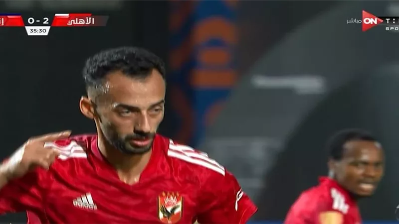 شاهد بالفيديو.. أهداف الشوط الاول من مباراة الأهلى وانبى