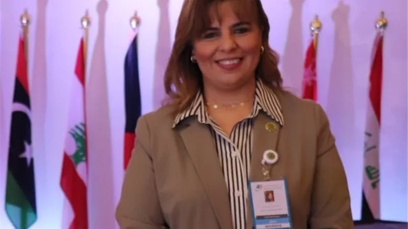 عايدة محي الدين رئيسا للجنة المراة بمؤتمر منظمة العمل العربي
