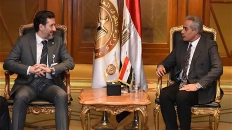 وزير القوى العاملة:مستعدون لتبادل الخبرات مع سوريا فى التدريب