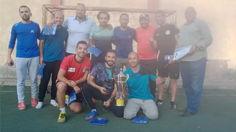 جامعة المنيا تحصد كأس الدورة التنشيطية لكرة القدم الخماسي