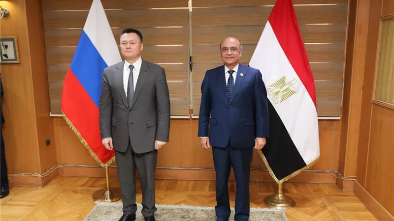وزير العدل يستقبل النائب العام الروسي