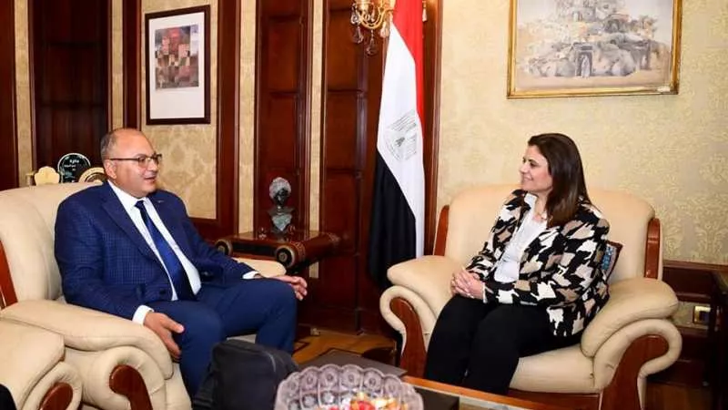 وزيرة الهجرة تستقبل رئيس شبكة الأعمال المصرية الكندية لبحث ملف الاستثمار