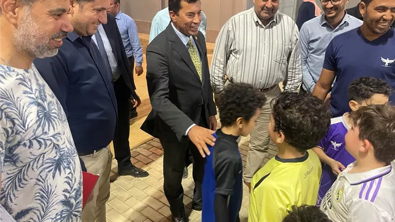 وزير الرياضة يوجه باستكمال الأكاديميات الرياضية لاكتشاف الموهوبين