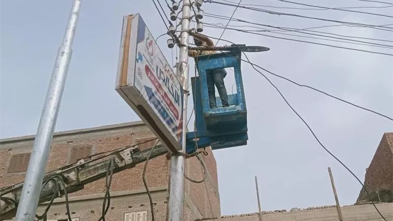 خطة لاستبدال أسلاك الكهرباء المتهالكة بأخرى معزولة بدشنا
