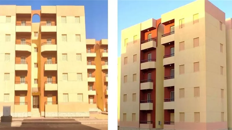 الإسكان:تنفيذ 4340 وحدة سكنية لمنخفضي الدخل مدينة بورسعيد الجديدة