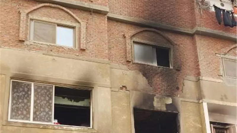 مصرع سيدة وإصابة آخر في حريق مسكنها بالسويس