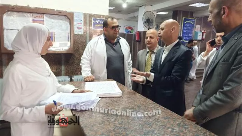 مسعود يتفقد مستشفيات الحميات ومركزي وطوارئ فاقوس