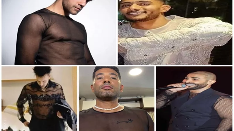 ملابس نسائية.. أحمد سعد وشقيقه ومجدي ورمضان وويجز فى مرمى النقد