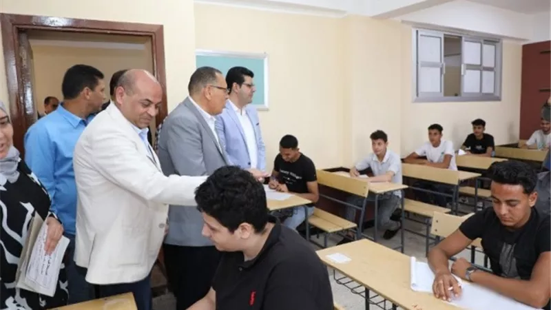 هدوء في امتحانات الدبلومات الفنية بالشرقية