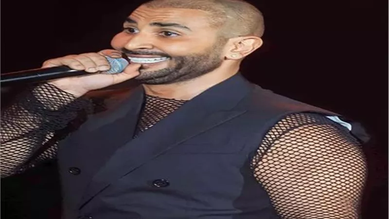 احمد سعد تريند بسبب قميص وحلق