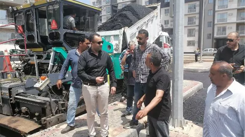 رئيس جهاز دمياط الجديدة يتفقد أهم المشروعات الخدمية بالمدينة /صور