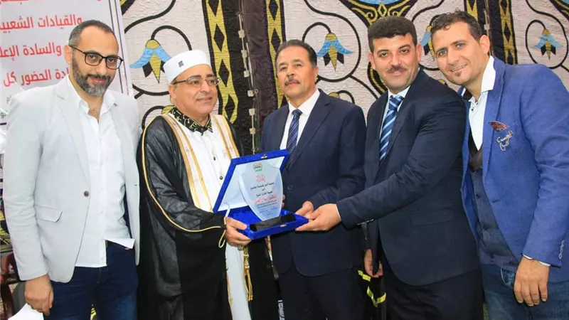 قرية ميت حمل ببلبيس تكرم 160 حافظا للقرآن