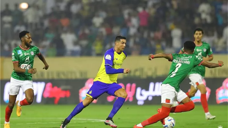 النصر يتعادل مع الاتفاق 1/1 ويحتل وصافة ترتيب جدول الدوري السعودي