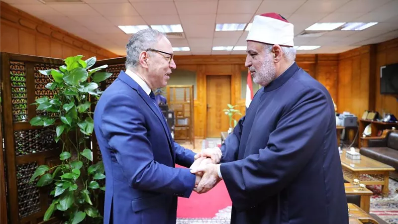 وكيل الأزهر يستقبل رئيس مؤسسة إسلام فرنسا لبحث سبل التعاون