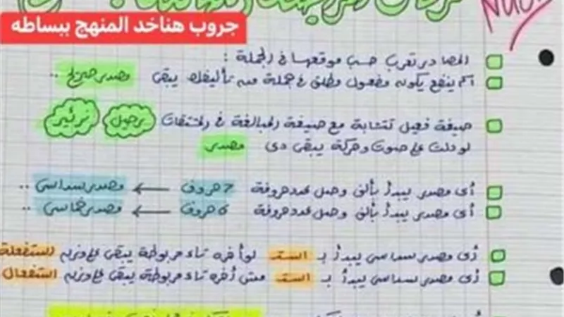 تركات العربي للثانوية العامة 2023..خلي بالك منها