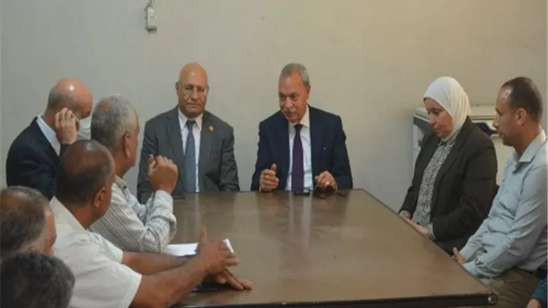 الهجان وسوسةيبحثان سبل زيادة إنتاجية مشروع الـ ٣٠مليون بيضة