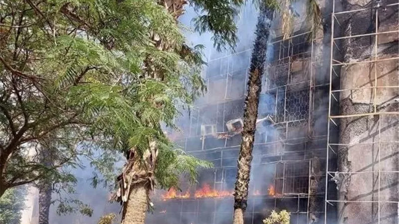 تعرف على تفاصيل وأسماء المصابين فى حريق حى 15 مايو.. بالصور