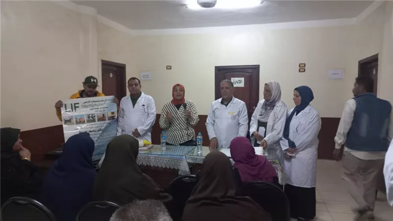 جامعة الزقازيق تعالج مواطني قرية بني شبل بالشرقية مجاناً
